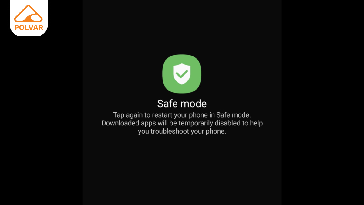 چرا گوشی از حالت ایمن (Safe mode) خارج نمی‌شود؟