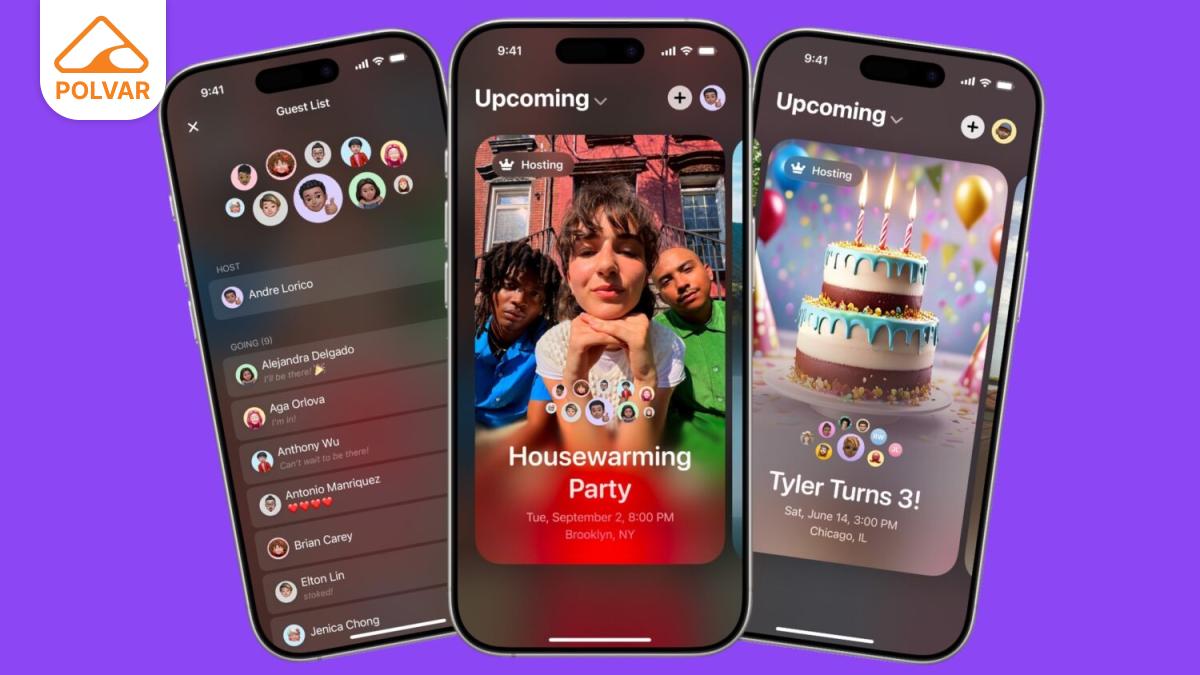اپل با معرفی اپلیکیشن Invites تجربه‌ای جدید برای برنامه‌ریزی رویدادها ارائه می‌دهد