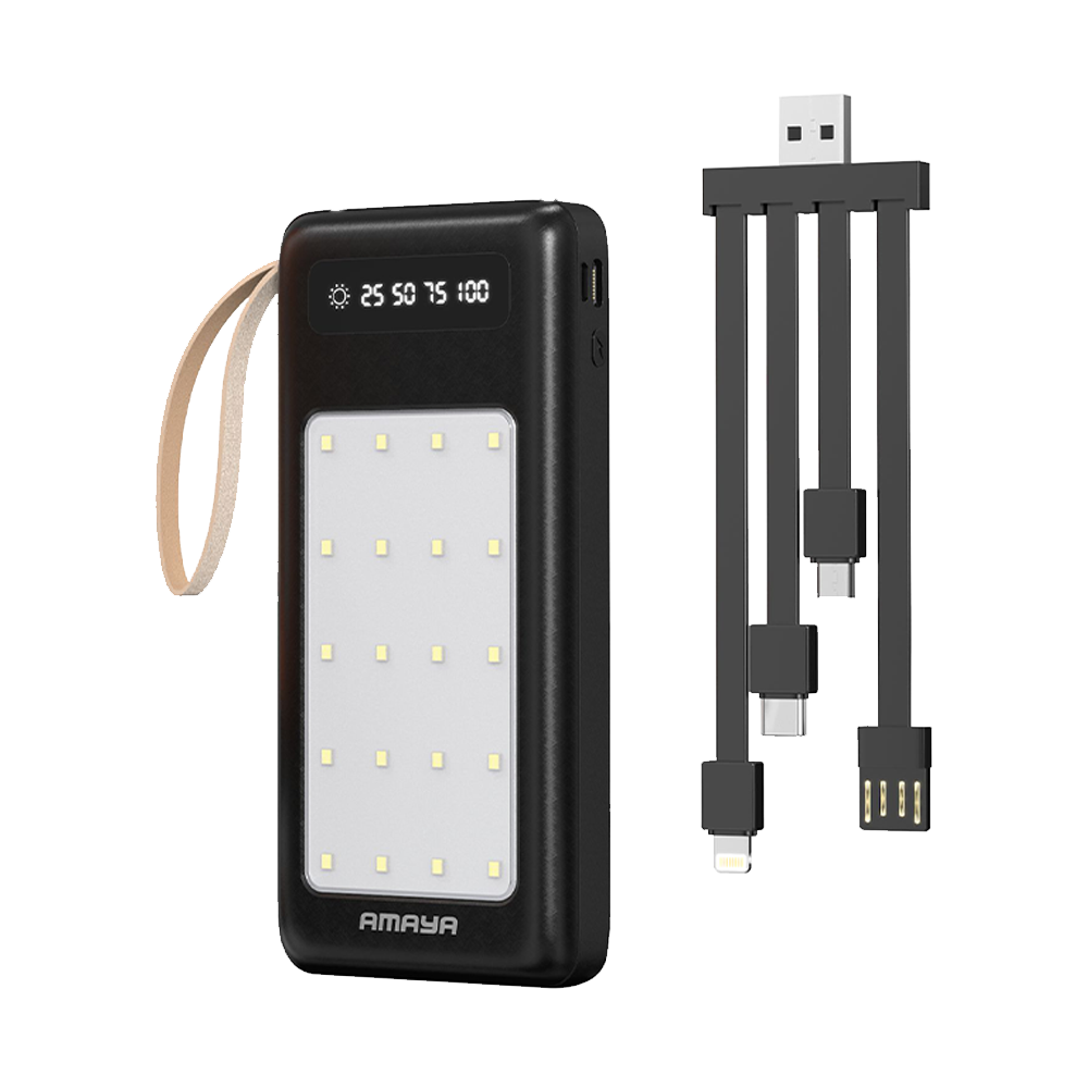 پاوربانک پاوربانک 10000 آمایا (Amaya) مدل APB-D26 مشکی